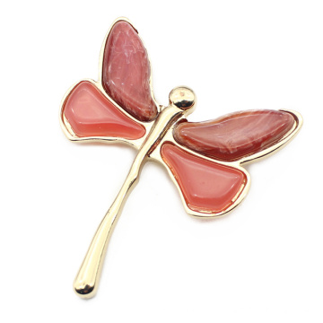 ODM принял ювелирные украшения Lucite Brooch для Ladies Dragonfly Brooches Pin